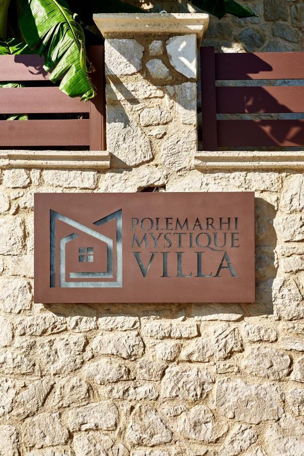 Polemarchi Mystique Villa Voukolies Bagian luar foto
